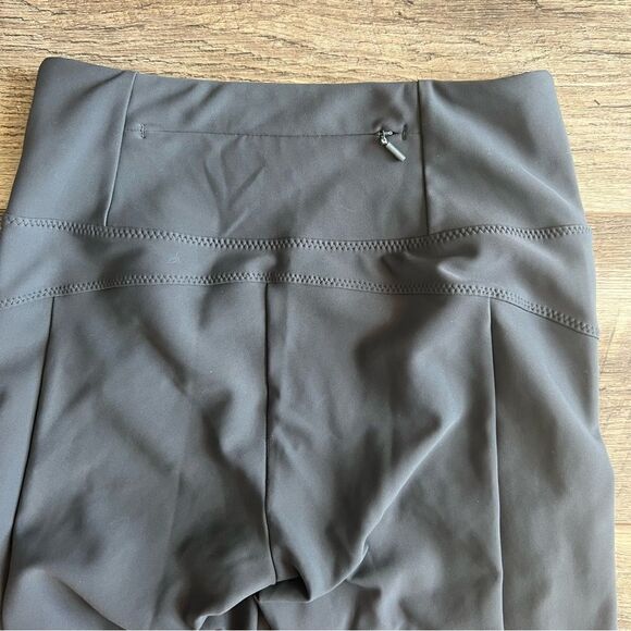 ATHLETA Stellar Tight Anthracite Grey Work Travel Size XXS Zipper Pockets Pants - Picture 9 of 12